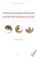 A discourse analysis of Galatians and the new perspective on Paul /