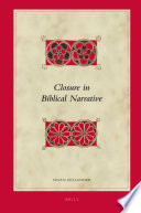 Closure in Biblical narrative /